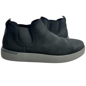 Rockport Works Womens  Parissa Black Suede Comp Toe Shoe Bootie Size 10.5 M